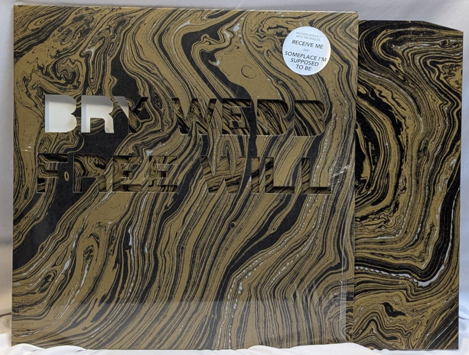BRY WEBB- FREE WILL - 12" + 7" RECORD - ALL INSERTS