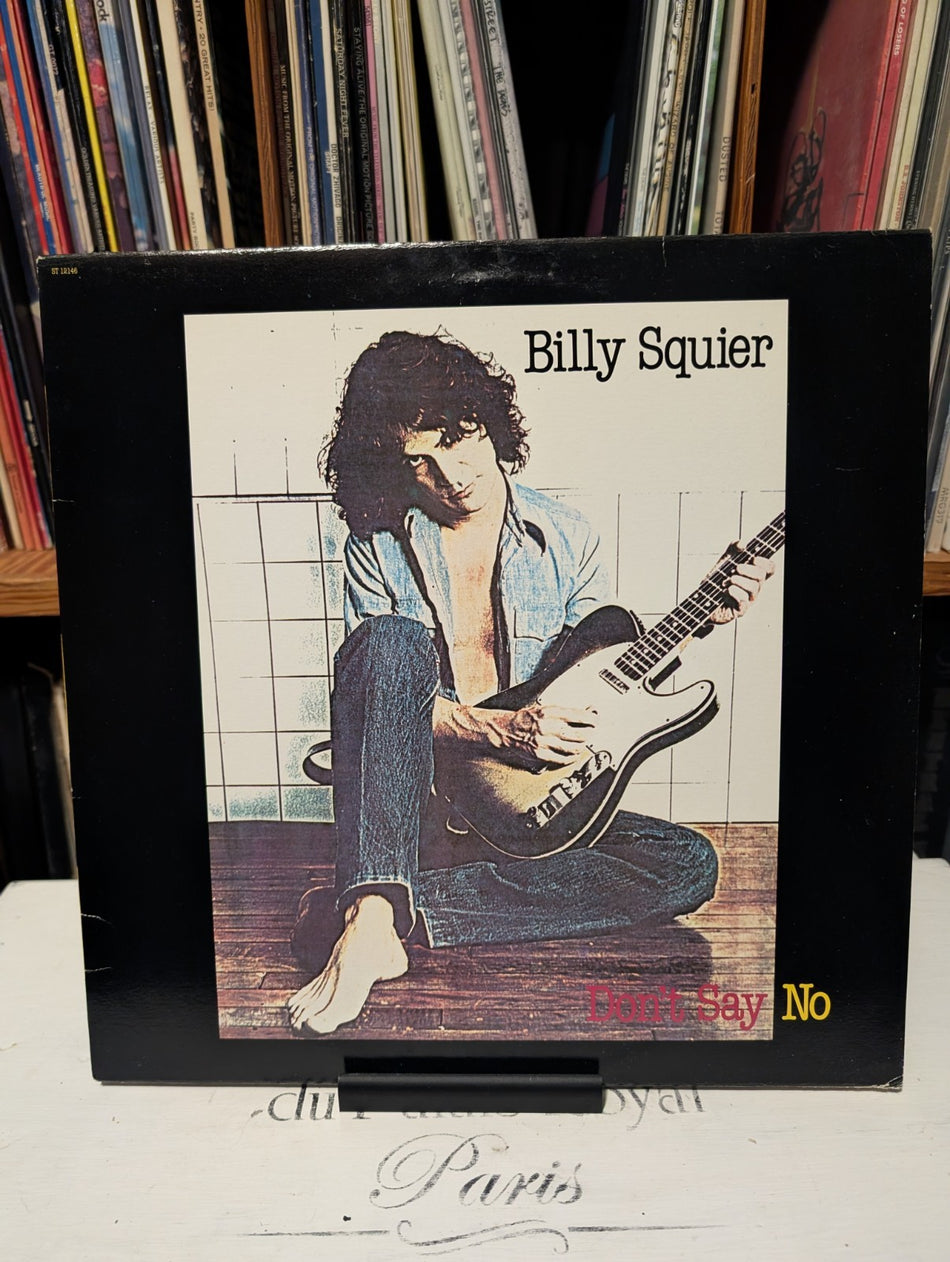 Billy Squier – Don't Say No LP Record 1981 Capitol Rock 33 RPM