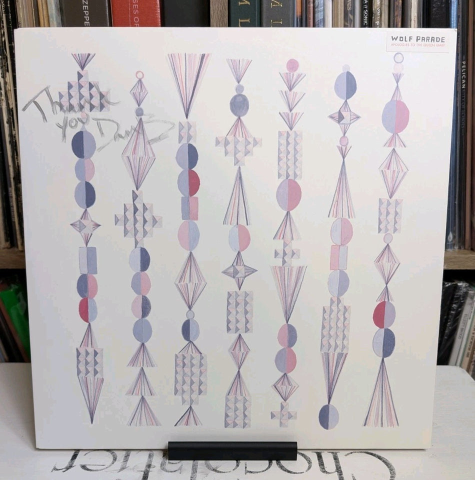 Wolf Parade- Apologies To The Queen Mary-LP-2005-Autographer By Dan Decaro