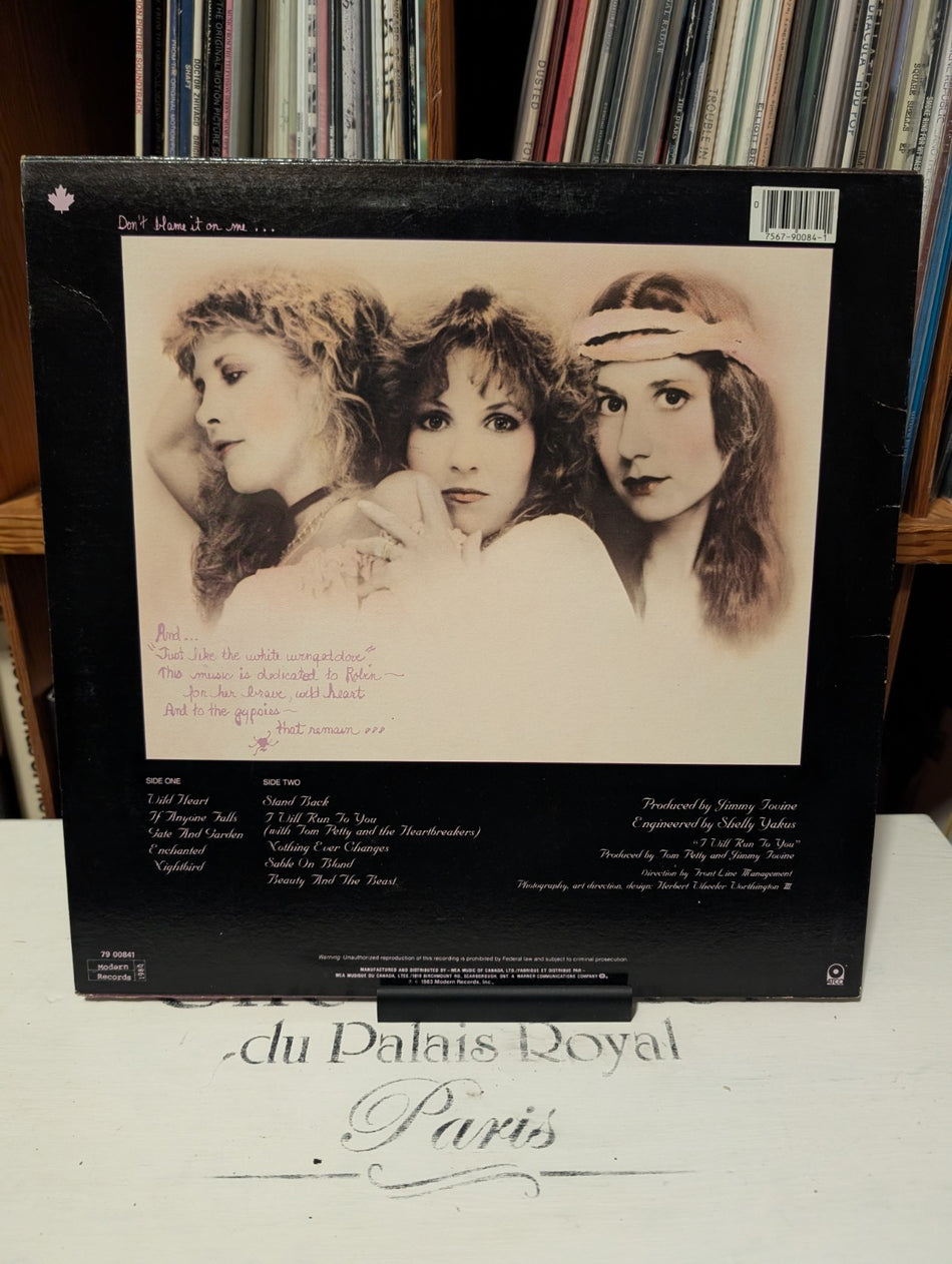 STEVIE NICKS -THE WILD HEART -12" LP-VINYL RECORD W/insert 1983