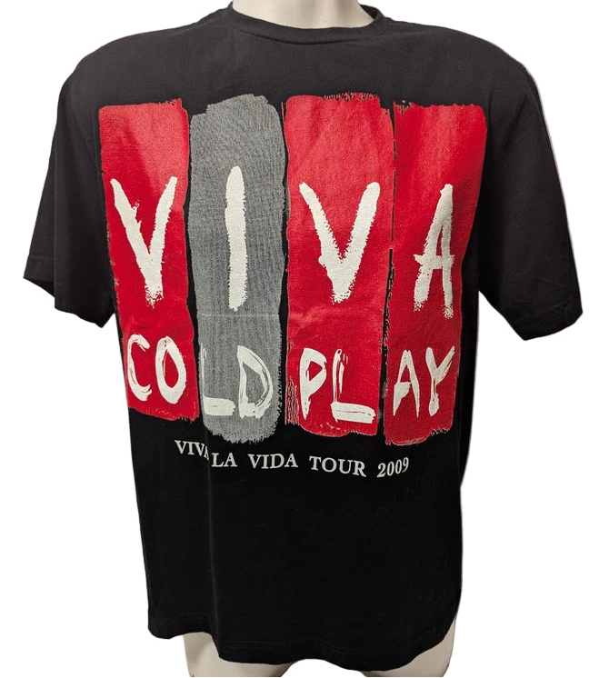 Coldplay - 2008 North American VIVA LA VIDA Tour - T-shirt