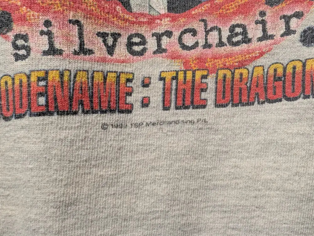 SilverChair - Codename: The Dragon - World Tour 2000 Tshirt