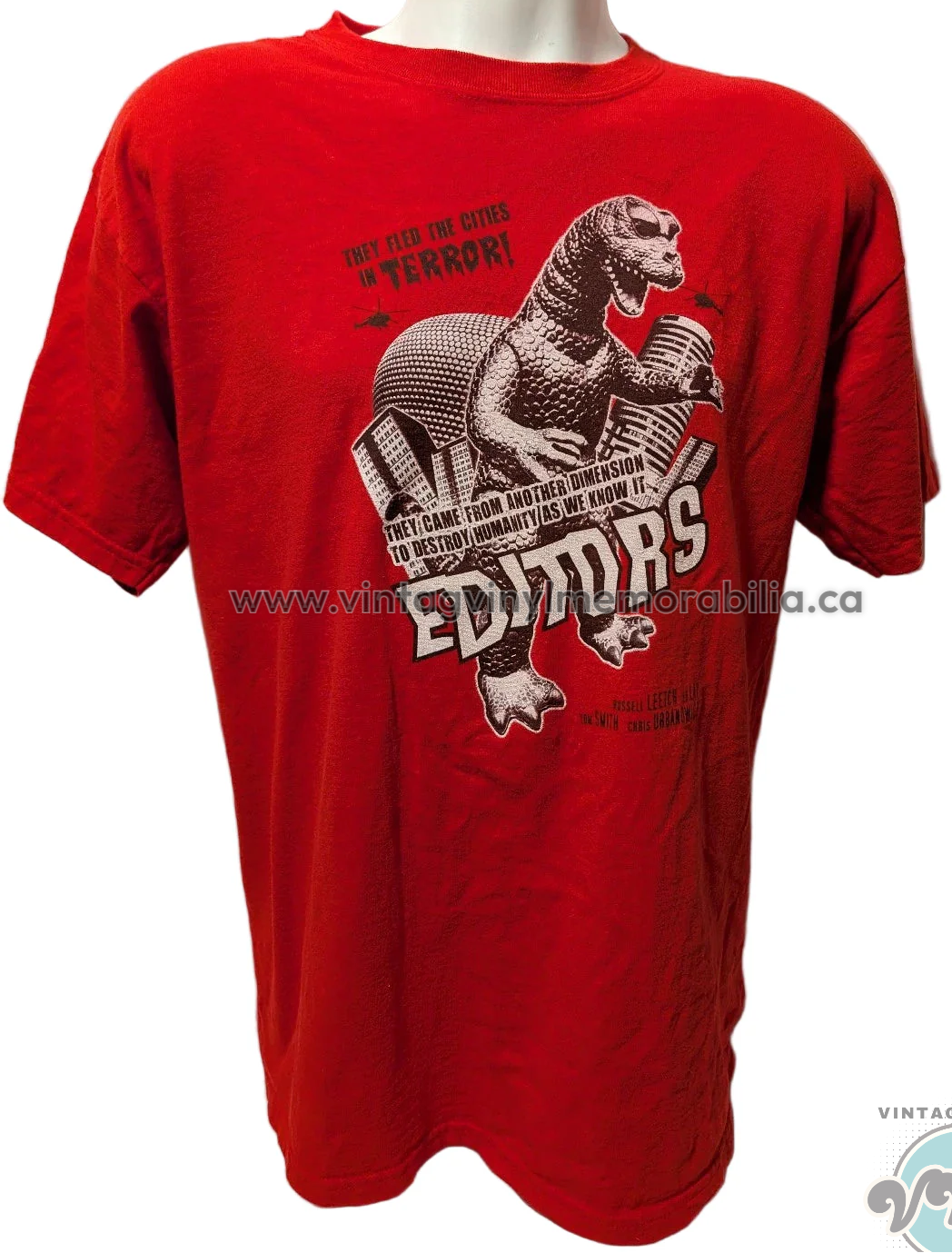 Watermarked - Editors - Band T-shirt