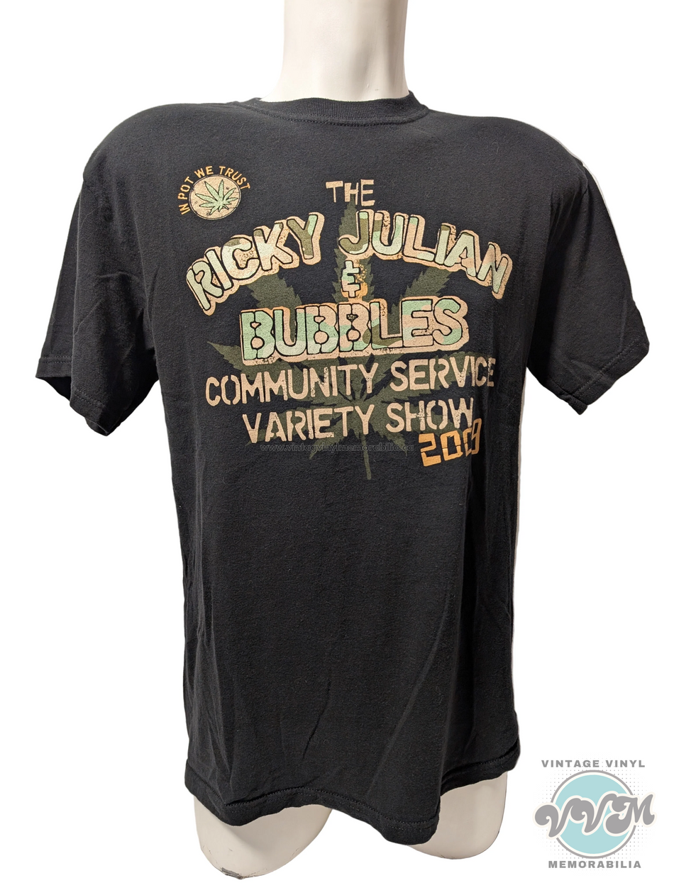 Watermarked - The Ricky Julian & Bubbles Community Service Variety Show - Tour Shirt