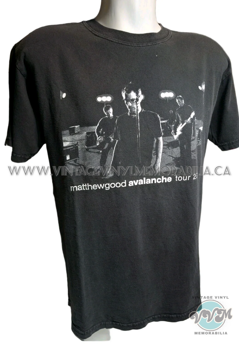 Watermarked - Matthew Good Band -2003 Avalanche Tour Shirt