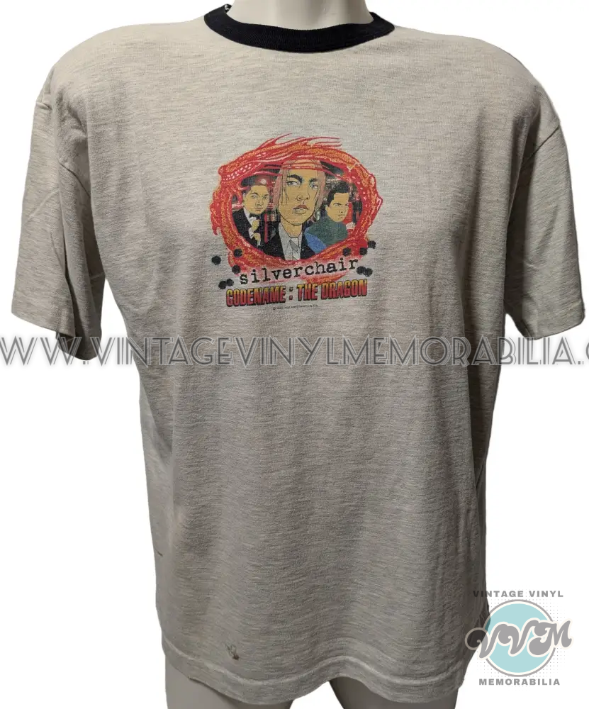 Watermarked - SilverChair - Codename: The Dragon - World Tour 2000 Tshirt