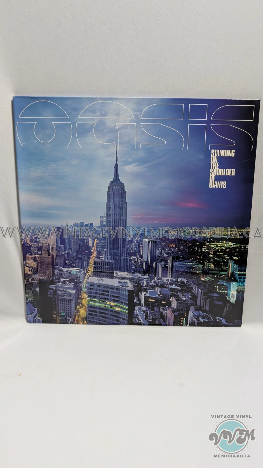 Watermarked - Oasis - Standing On The Shoulder Of Giants - 2000 – UK Vinyl, LP, Album Gatefold