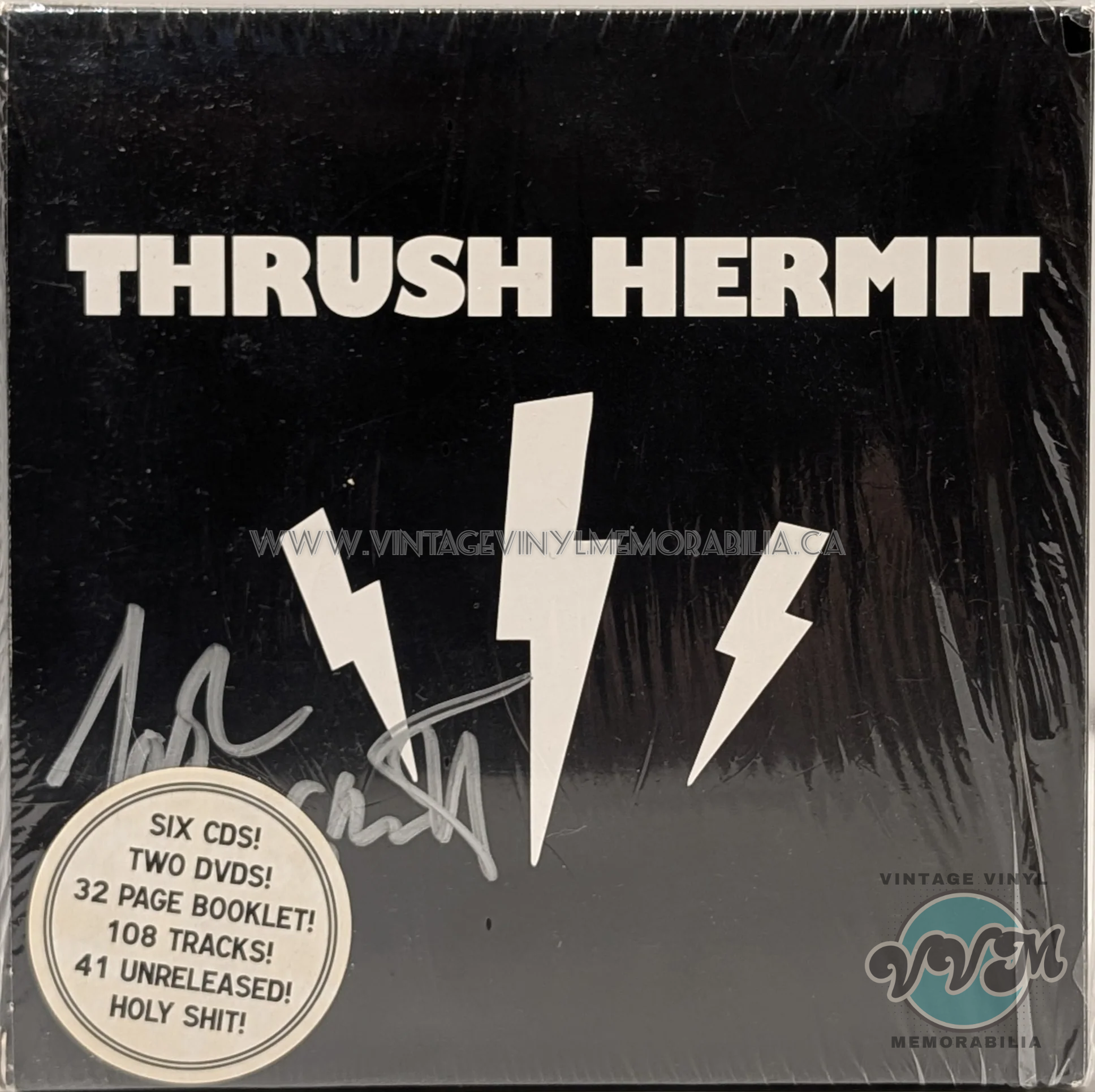 Watermarked - Thrush Hermit -The Complete Recordings-CD Box Set - 2010-Autographed
