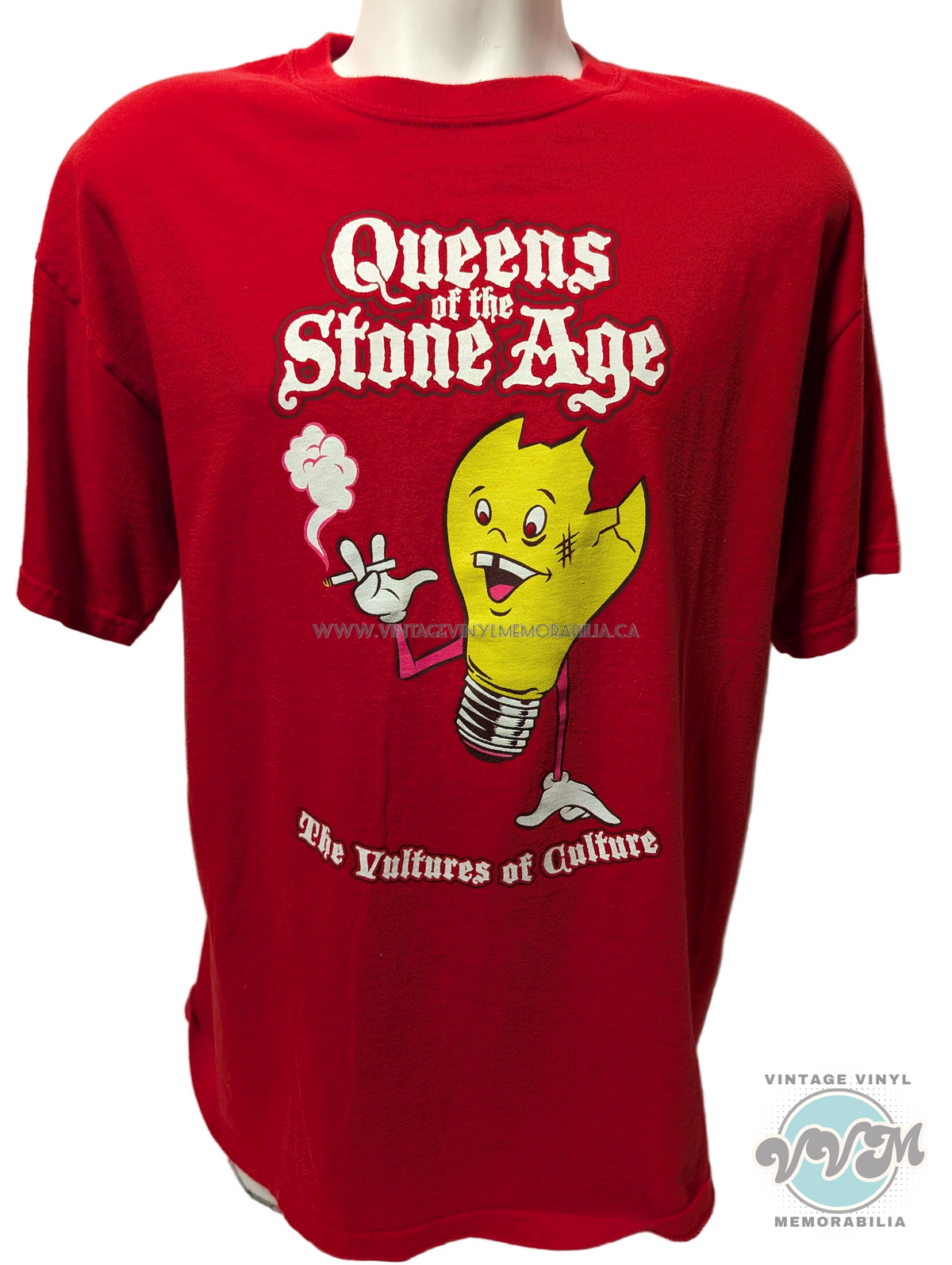 Watermarked - Queens Of The Stone Age - The Vultures Of Culture - Band-Tshirt.