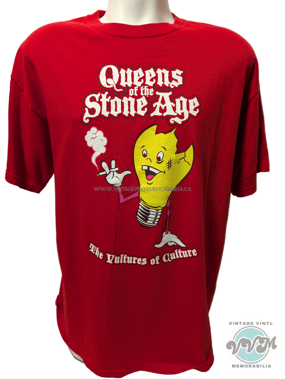 Watermarked - Queens Of The Stone Age - The Vultures Of Culture - Band-Tshirt.