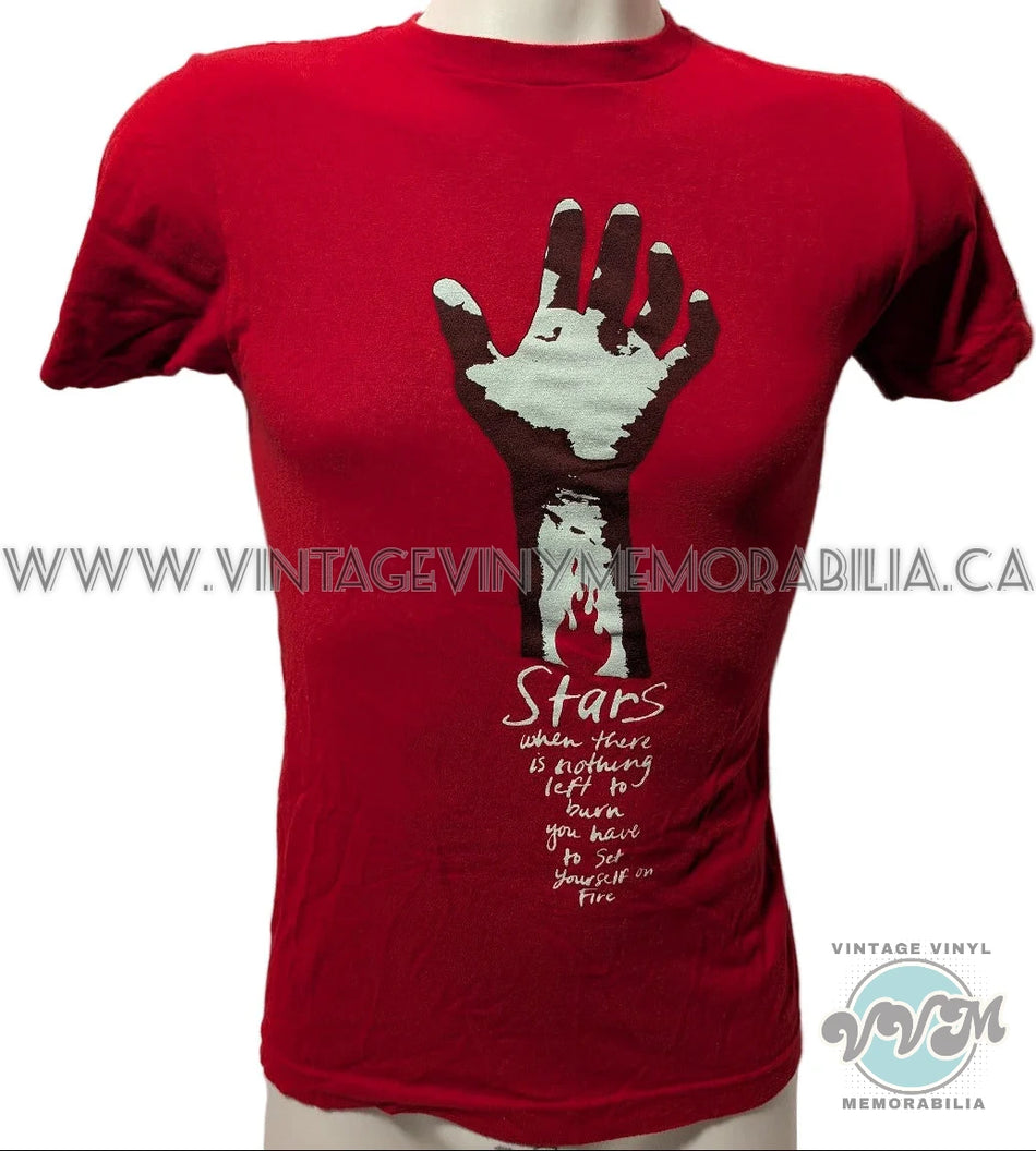 Watermarked - Stars - Set Yourself On Fire -Band T-Shirt