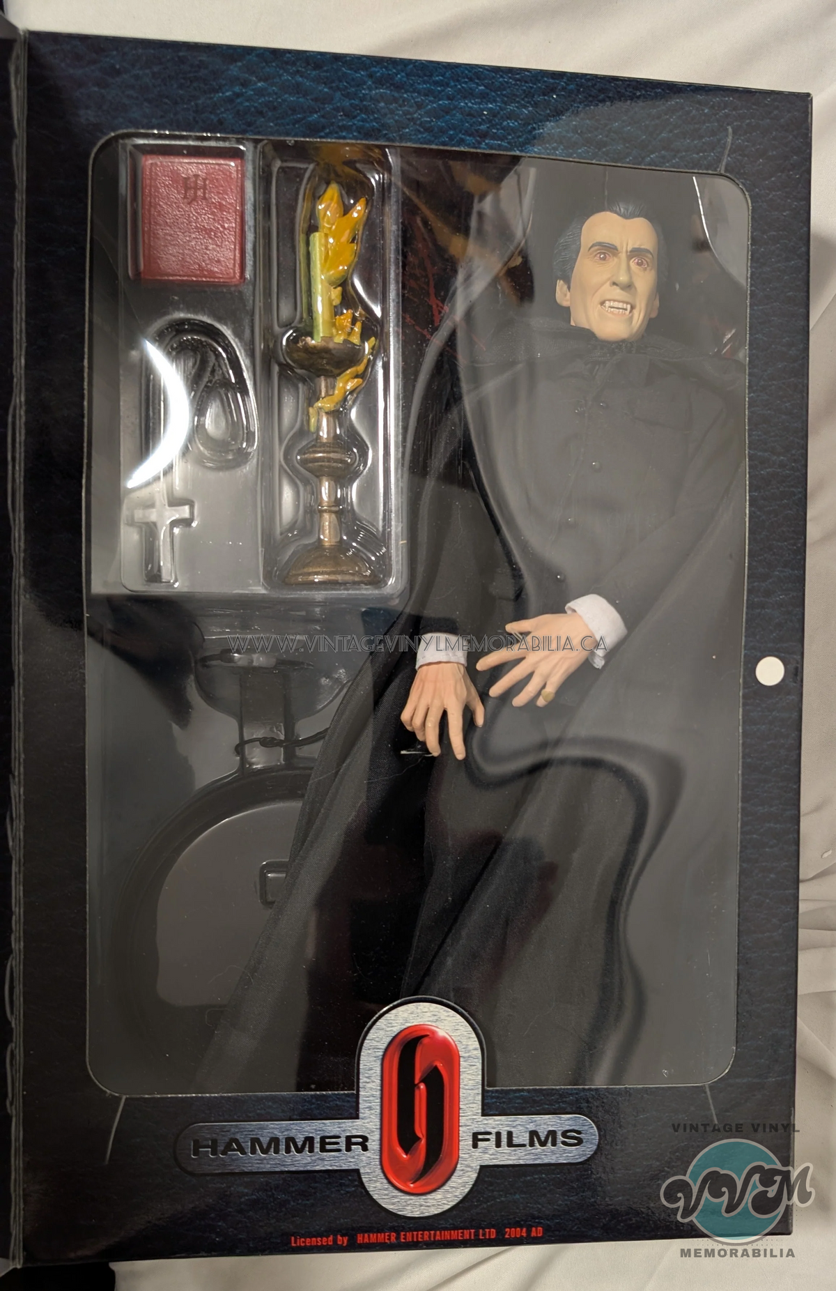 Watermarked - DRACULA - Christopher Lee  12″ Figure - Hammer Films