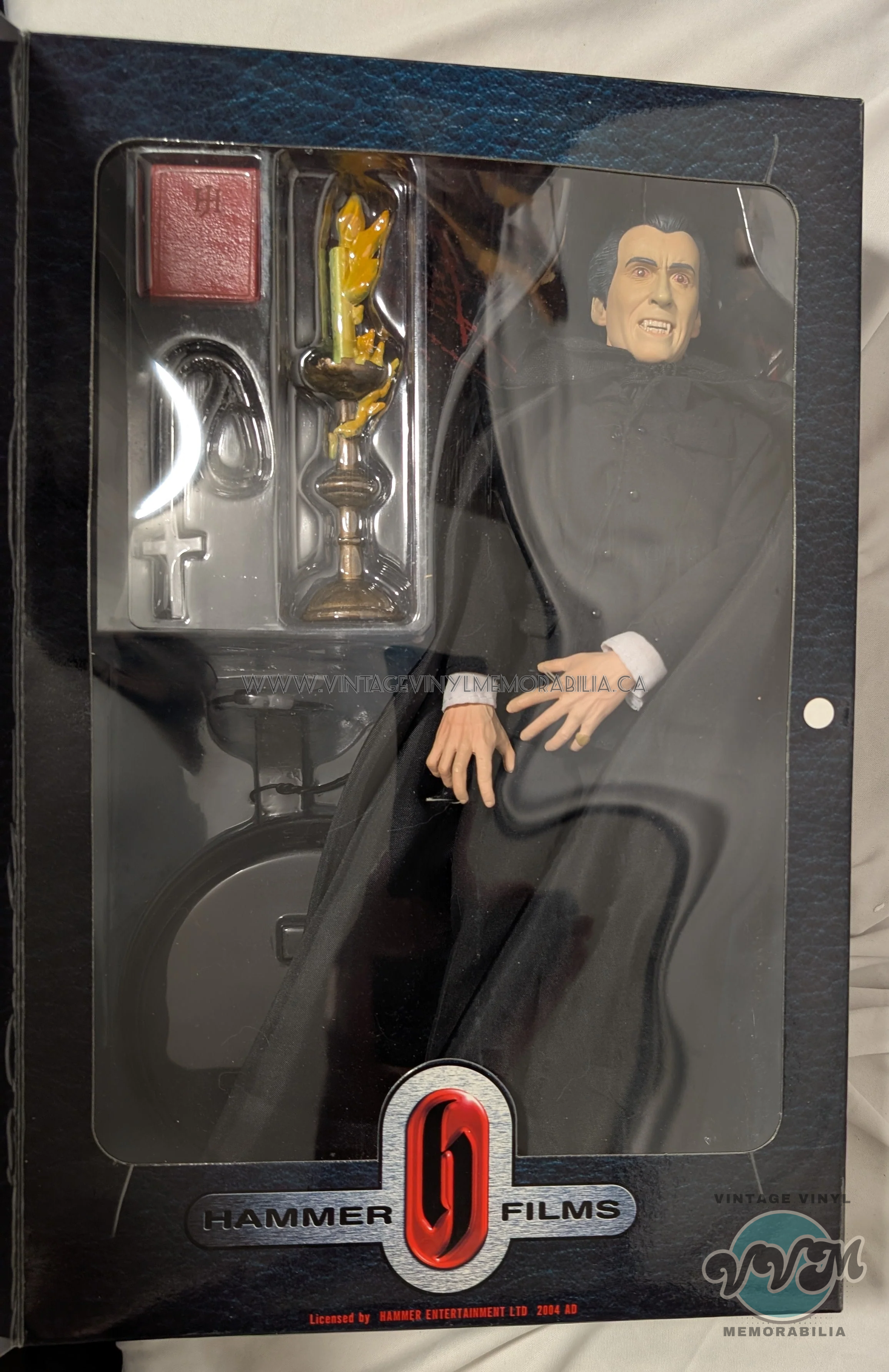 Watermarked - DRACULA - Christopher Lee  12″ Figure - Hammer Films