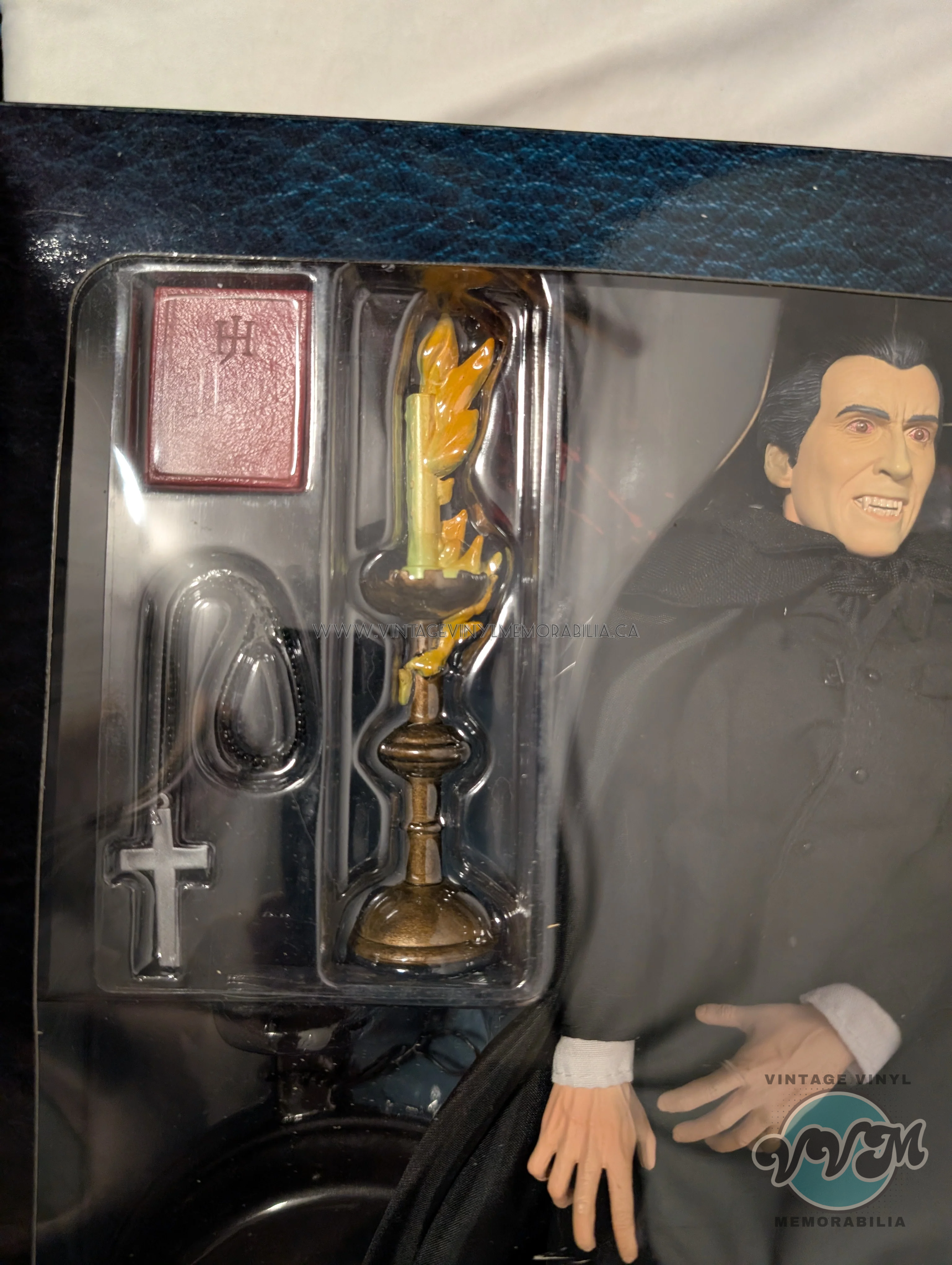 Watermarked - DRACULA - Christopher Lee  12″ Figure - Hammer Films