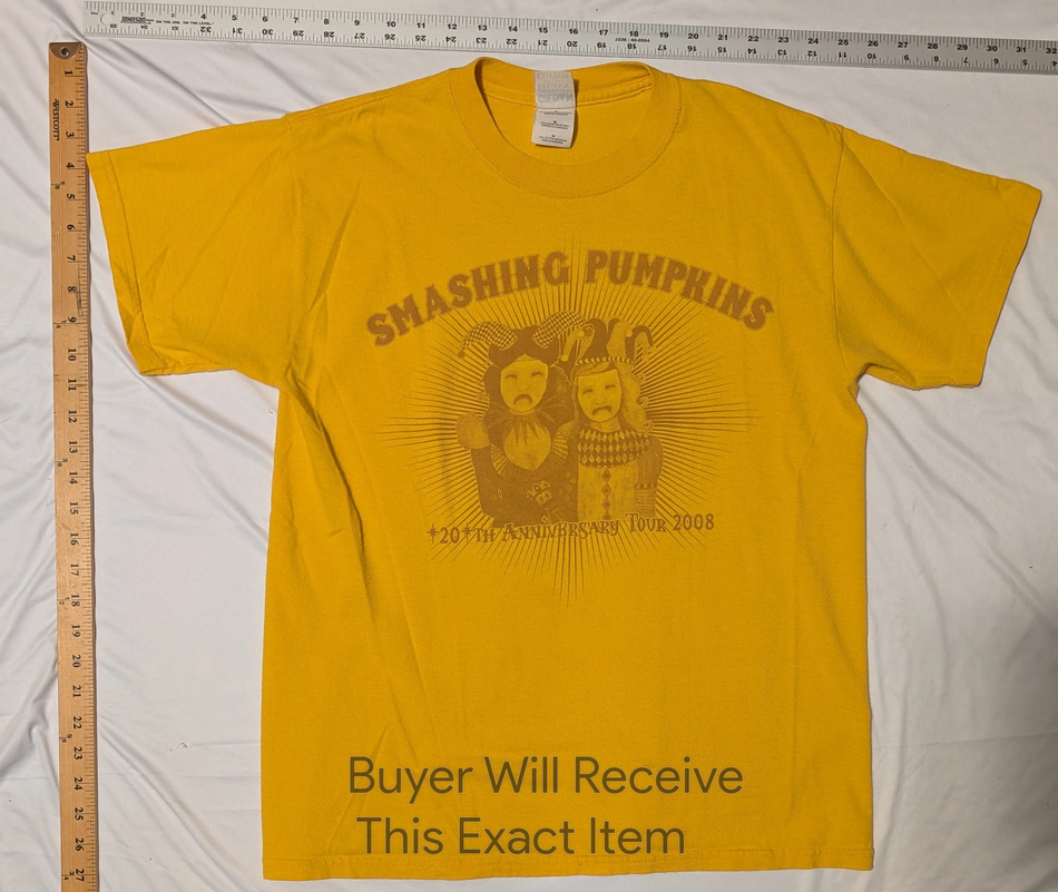 Watermarked - Smashing Pumpkins - 20 years of Sadness - Tour Shirt
