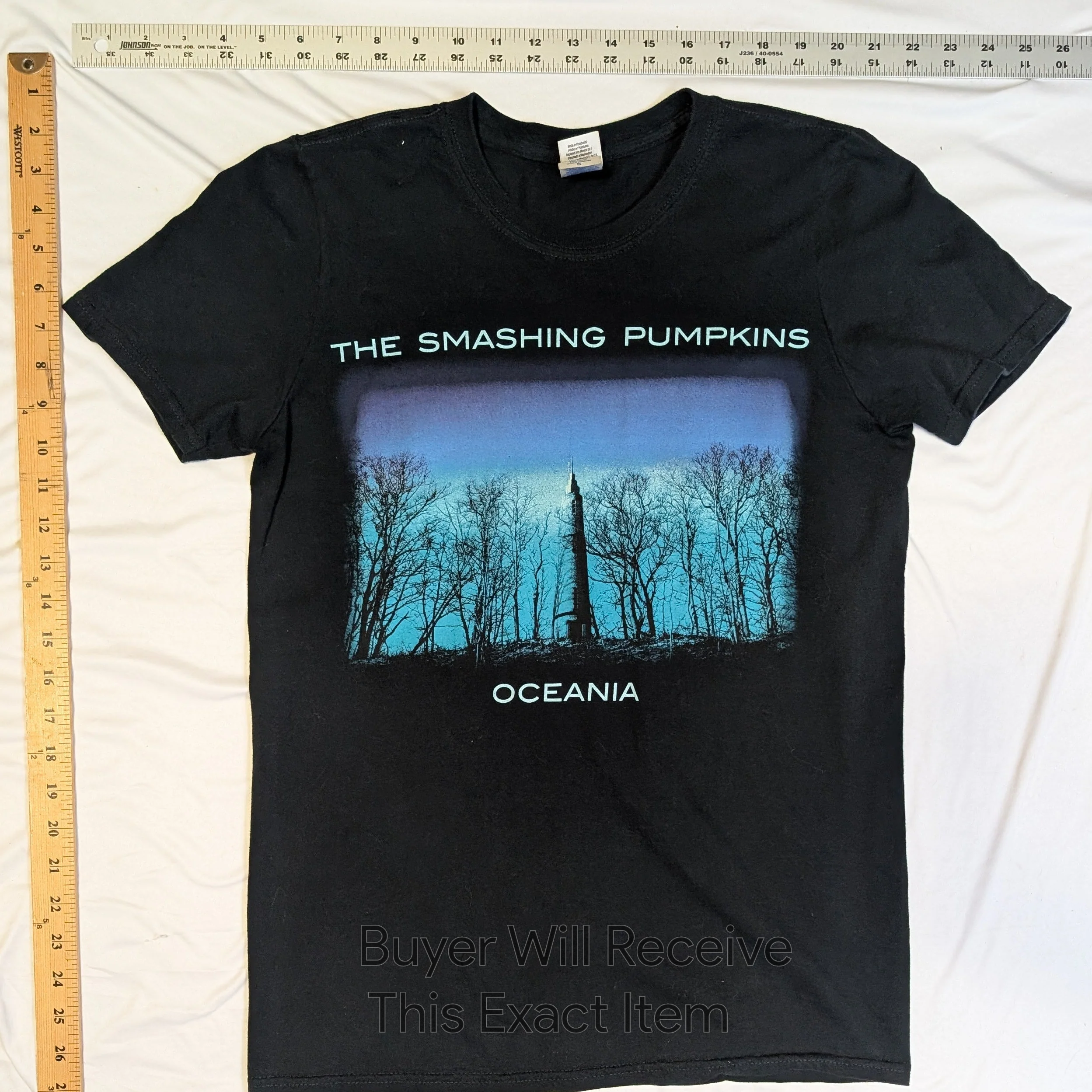 Watermarked - Smashing Pumpkins - 2012 Oceania Tour - T-shirt